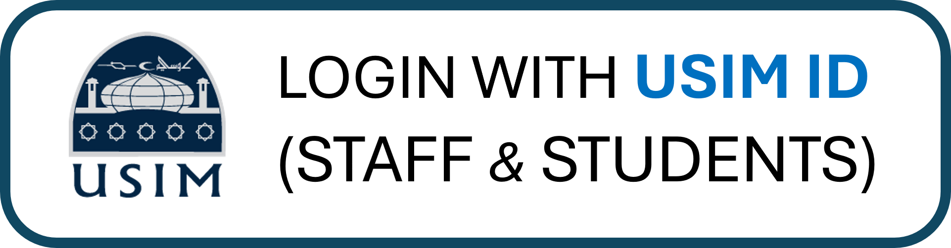 Login with USIM ID (Staff/Student)